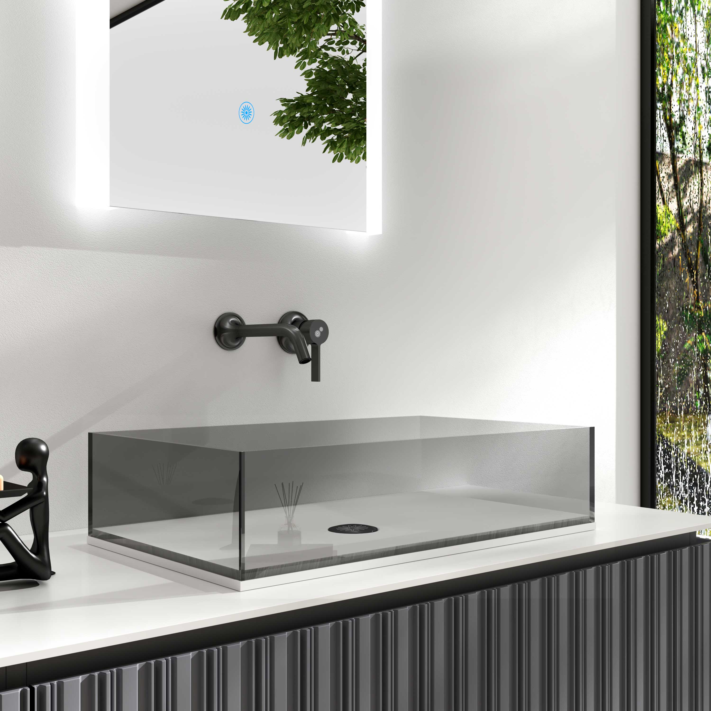 Cam Gemi Lavabo Üreticisi | Tona Banyosu